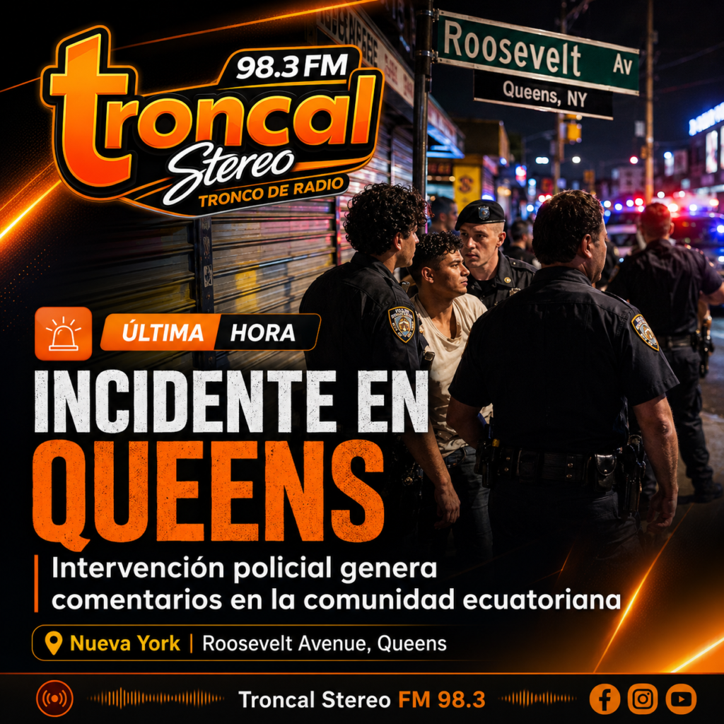 Intervención policial en Queens genera malestar entre la comunidad ecuatoriana